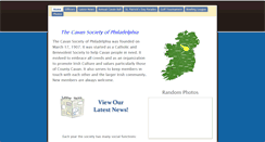 Desktop Screenshot of cavansociety.com